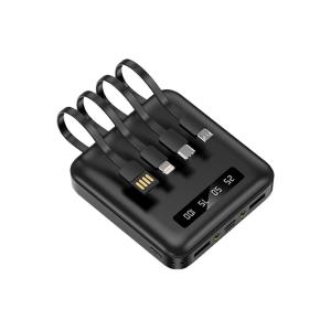 Batterie externe Smartphone10 000 mAh - 4 prises câbles