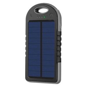 Batterie externe Smartphone Solaire Capacité 10 000 mAh - anti-chocs