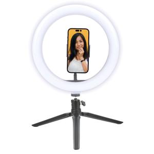 Anneau lumineux avec trépied