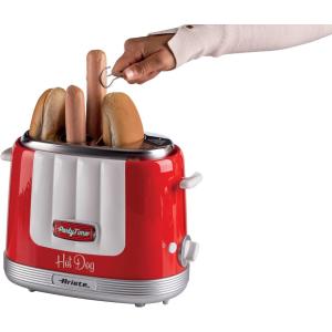 Machine à hot-dog Party time rouge