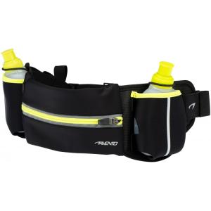 Ceinture de sport 2 bidons Noir/jaune