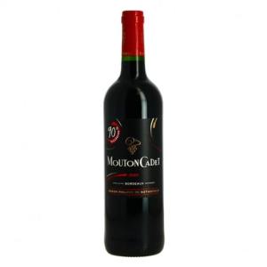 Vin Rouge Bordeaux Mouton Cadet - 1 bout