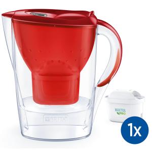 Carafe filtrante Marella - Coloris Rouge