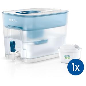 Fontaine à eau filtrée Flow basic bleu