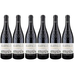 Vin rouge Les Hauts de Barville - 6 bout