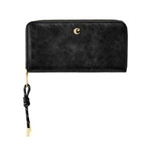 Portefeuille Philomène noir/or