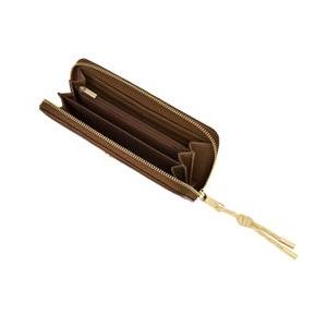 Portefeuille Philomène caramel/or