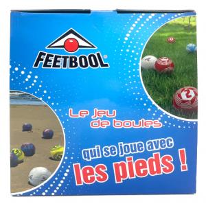 Jeu de pétanque au pied Feetbool