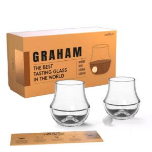 Coffre verres à whisky X2 GRAHAMS
