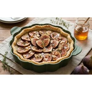 Plat à tarte La formidable fougère