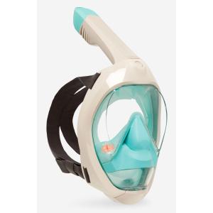 Masque de natation Easy breath 900 Beige Vert