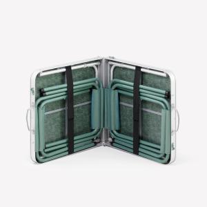 Table de camping Pliante + 4 tabourets