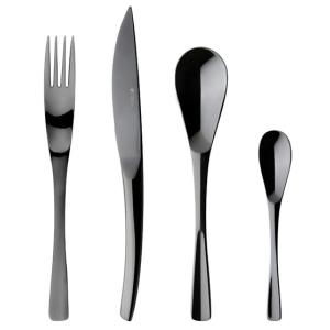 Couverts X24 XY Black Miroir