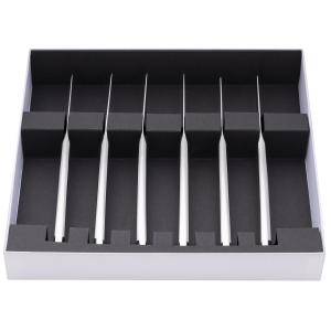 Coffret 6 couteaux LE PHIL acier inoxydable gris
