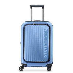 Valise court séjour Securitime extensible 55cm - Bleu