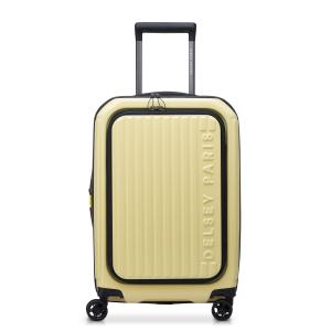 Valise court séjour Securitime extensible 55cm - Jaune