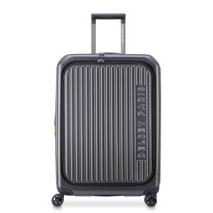 Valise moyen séjour Securitime extensible 66 cm - Noir