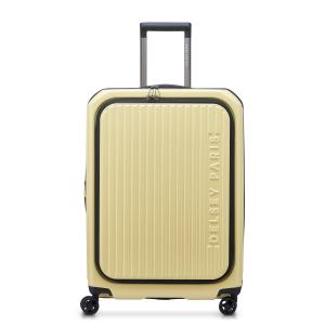 Valise moyen séjour Securitime extensible 66 cm - Jaune