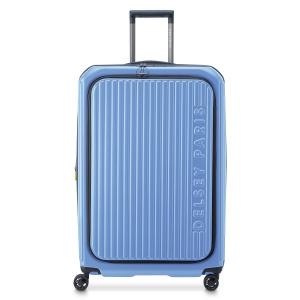 Valise long séjour Securitime extensible 77 cm - Bleu