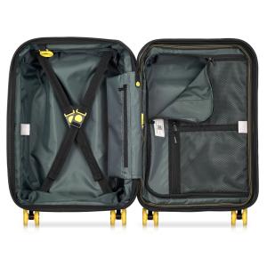 Valise cabine Rempart extensible 55cm noir