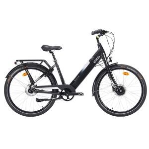 Vélo de ville électrique Crebillon 26 pouces - Noir