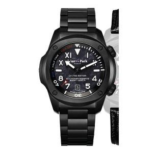 Montre homme Automatique sport - Acier - Noir