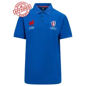 Polo MC FFR RWC royal blue - S