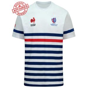 T-shirt FFR MC WRC rayé - M