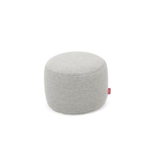 Pouf rond d’extérieur The Point Outdoor - gris clair