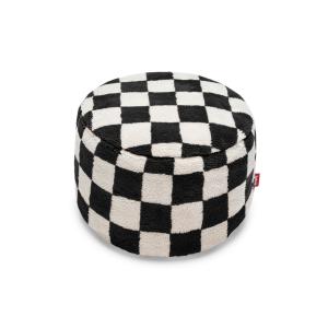 Pouf Point Teddy Chess noir