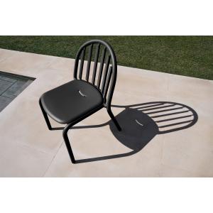 Chaise bistrot X4 Fred’s anthracite
