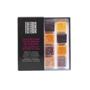 Coffret Collection de 16 pâtes de fruits 210g
