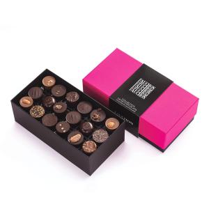 Coffret Écrin 54 chocolats Collection 490g