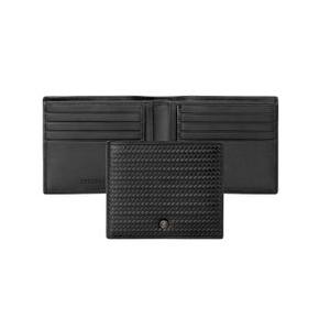 Porte-cartes Interlace noir