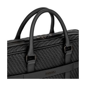 Porte-documents Entrelace Noir