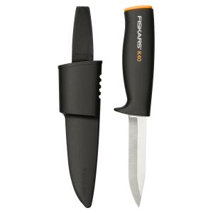 Couteau de jardin Pukko K 40A  noir avec fourreau
