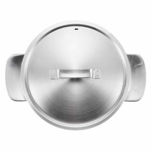 Fait tout All Steel 5,0L / 22 cm avec couvercle