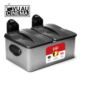 Friteuse électrique Double Et Mixte grise