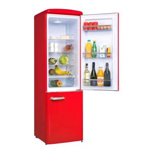 Réfrigérateur combiné Retro Vintage rouge 244 L