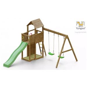 Aire de jeux BOOMER 3 double balançoire