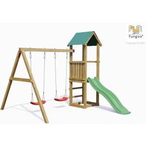 Aire de jeux Lucas avec balançoire double