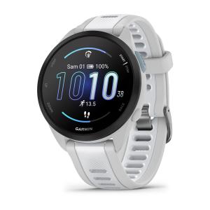 Montre connectée Forerunner 165 Music - gris/blanc
