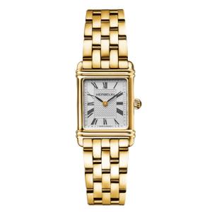 Montre femme Art Deco Quartz - Or jaune