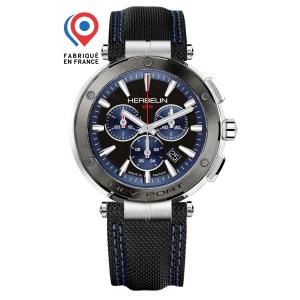 Montre homme Newport 43 mm bleu
