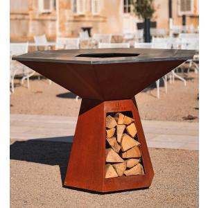 Braséro Grand banquet Corten 150