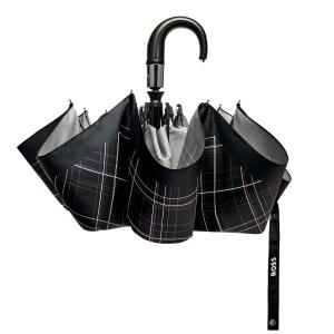 Parapluie Checkered noir