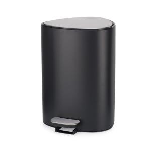 Poubelle à pédales EasyStore™ 5L noire mate