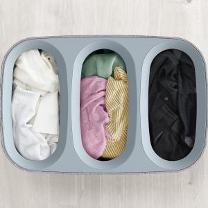 Panier à linge Tota Trio 90L écru
