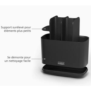 Porte brosse à dents EasyStore™ Noire mate