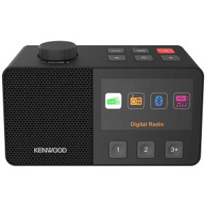 Radio Pour sénior / grand écran noir